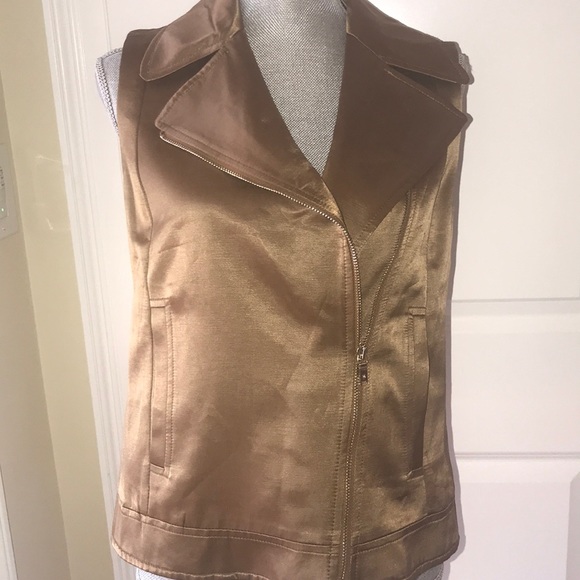 NWT Stunning Zip Vest by Massino Dutti - Picture 3 of 8